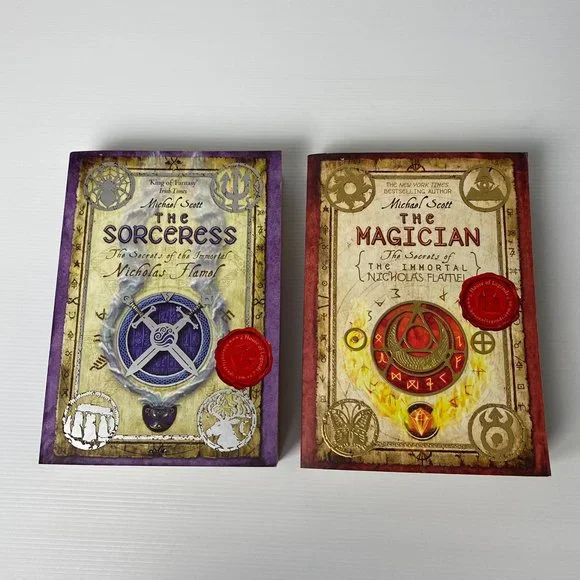 Secrets Of The Immortal Nicholas Flamel By Michael Scott Books 2 & 3 Medium PB - Picture 6 of 9